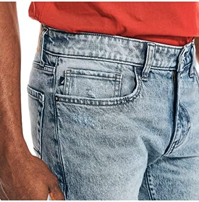 ג ' ינס בכושר דק אתלטי לגברים של נאוטיקה