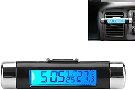 דיגיטלי קליפ על רכב שעון מדחום טמפרטורת מד מד רכב מיני שעון צג עם תאורה אחורית עבור משאית רכב