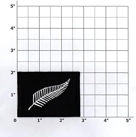 ראשית כל דבר טלאי דגל ניו זילנד ברזל קטן על רקום לחולצת כובע ז'קט בגדים תרמילים בג'ינס גודל