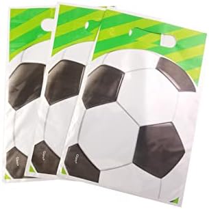 30 חלקים שקיות מתנה לכדורגל התייחסו לתיקי ממתקים שקיות Goodie Goodie תיקי מתנה לכיוון ליום הולדת למסיבות יום הולדת