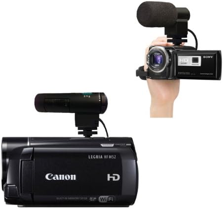 מיקרופון סטריאו עם שמשה קדמית עבור Canon Vixia HF R42