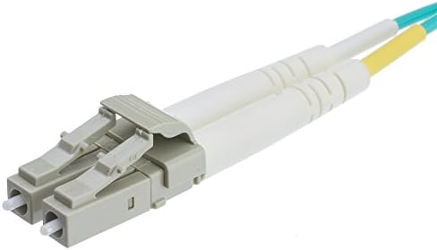 כבלים כבלים כחולים 10 גרם כבל אופטי סיבים אופטיים, 20 מטר LC ל- LC Lucent Connector Duplex 50/125