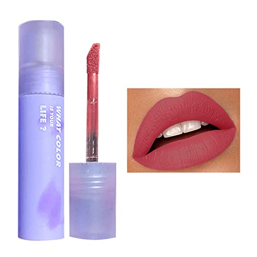 שמנמן גלוס צינור מתנה עבור בנות יומי מוצרי קוסמטיקה שפתון עם שפתיים איפור קטיפה לאורך זמן גבוהה פיגמנט