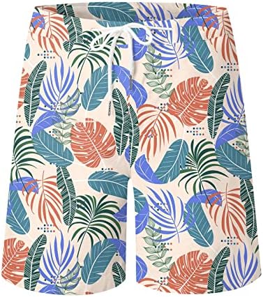 תלבושות אימוניות 2 חלקים לגברים פלוס חולצה הוואי פרחונית בגודל ותפאורות קצרות של חליפות טירט