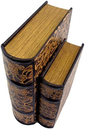 גולגולת מלך הרוחות Regus mundi סט קופסאות ספרים של 2 קופסאות מזכרת תכשיטים סודיים