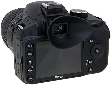 Fotodiox 22 ממ עיניים עבור Nikon D7100, D7000, D5200, D5100, D5000, D3000, D3100, D300, D300S, D200,