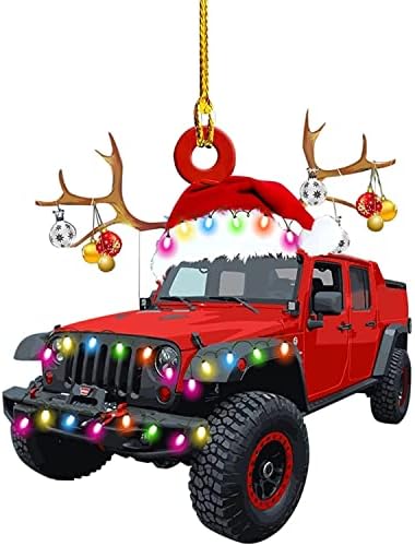 עץ חג המולד עץ קישוטי משפחה, רכב נושאים חג המולד תליית סימן עבור חג המולד עץ קישוט