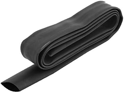X-Deree שחור 12.7 ממ חום מכווץ צינור מגוון חוט עטיפת חוט שרוול שרוול 1 מ '(שחור 12.7 ממ חום כיווץ