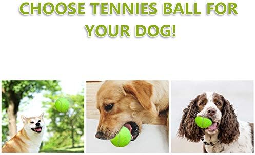 משגר כדורי כלבים אוטומטיים של Besthls עם מרחוק וכדורי טניס 2 אינץ 'מושלמים לכלבים קטנים זורק כדור זורק