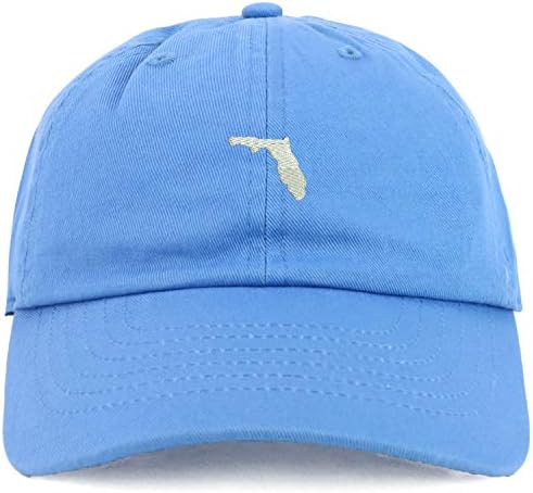 חנות הלבשה אופנתית נוער פלורידה מדינת כובע בייסבול כתר רך מתכוונן