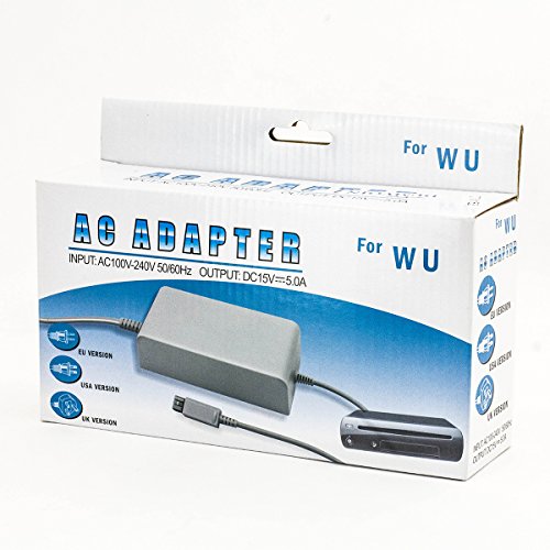 אספקת חשמל של Dumvoin Universal 100 - 240V מתאם AC מטען אספקת חשמל 15V 5A עבור Nintendo Wii U Console