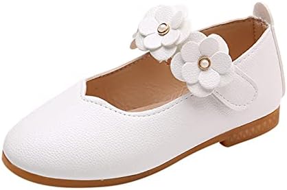 ילדי תינוק בנות מוצק פרח תלמיד אחת רך ריקוד נסיכת נעלי ילדי חתונה פרח ילדה גליטר נעליים. /