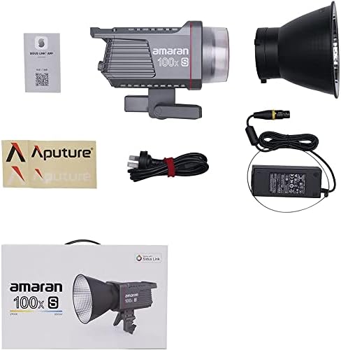 Aputure Amaran 100X S S Bi-Color LED אור וידאו 100W Bowen