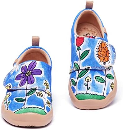 ילד של מזדמן להחליק על נעלי בד בני בנות נעלי אופנה סניקרס מצחיק צבוע נסיעות נעליים