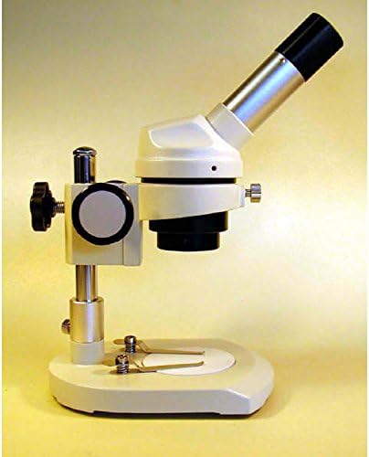 מיקרוסקופ סטריאו/ניתוח אלמנטרי של אמסקופ ק104-זי, עינית פי 10 ו -25, הגדלה פי 20-50, לוח במה שחור/לבן הפיך, מסגרת
