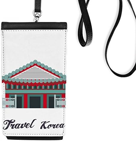מסורתית בקוריאה ארנק ארנק תלייה כיס נייד כיס שחור