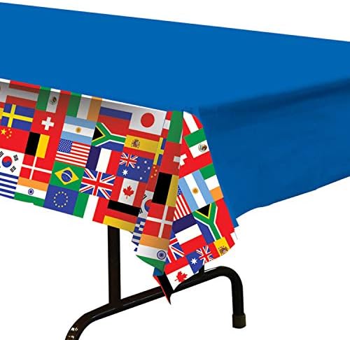 בינלאומי דגל כיסוי שולחן מסיבת אבזר
