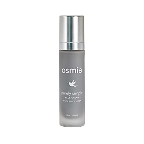 אוסמיה-קרם פנים טבעי פשוט טהור לעור רגיש + תגובתי / יופי נקי לעור בריא