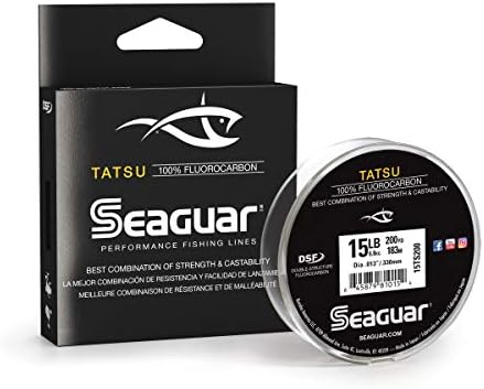 Seaguar Tatsu, חזק וגמיש, פרימיום, קו דיג של ביצועי פלואור -פחמן, כמעט בלתי נראה