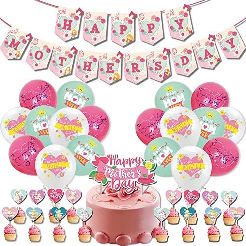 Jurhomie New Family Party Decor Cake Toppers Supp
