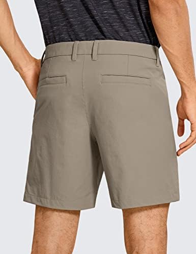 CRZ יוגה למתיחת גולף של CRZ - מכנסיים קצרים - 7 ''/9 '' רזים מתאימים למים ספורטיביים ספורטיביים