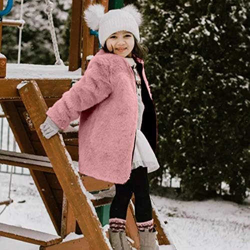 ז'קט קגייד לבנות מעיל תינוקות מעבה פעוט חם תינוק פליס פליס אטום רוח ילדים חורפי חורף מעיל שלג מעיל שלג