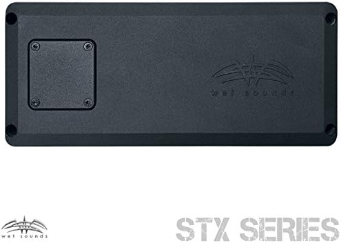 צלילים רטובים STX-MICRO-4 PowerSports מגבר 4 ערוצים עם מקלט/בקר WW-BTVC Bluetooth