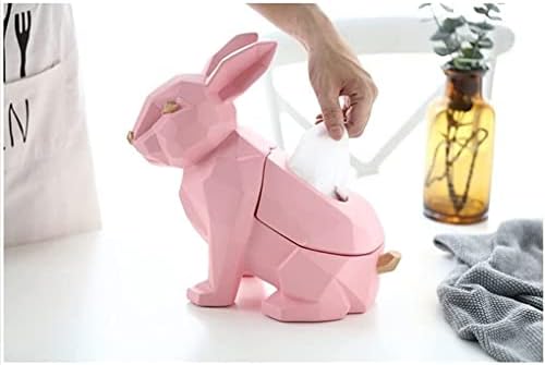 מתקן מגבות נייר כיסוי קופסת רקמות כיסוי קופסת רקמות נורדית מודרנית קישוטי ארנב מחזיק קופסת רקמות למטבח