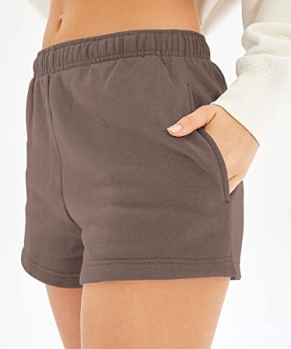 אוטומט זיעה מכנסיים נשים מקרית ספורט גבוהה מותן מכנסיים קומפי טרקלין אימון מכנסיים קיץ בבאגי מכנסיים
