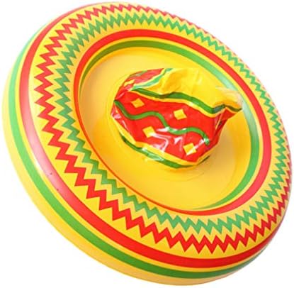מתנפח סומבררו מקסיקני כובע לפוצץ כובעי כיסוי ראש קישוט עבור סינקו דה מאיו פיאסטה נושא מסיבת תלבושות