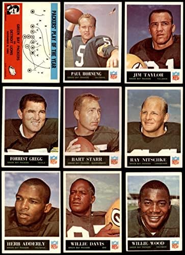 1965 צוות פילדלפיה גרין ביי פקרס סט סט של Green Bay Packers VG Packers