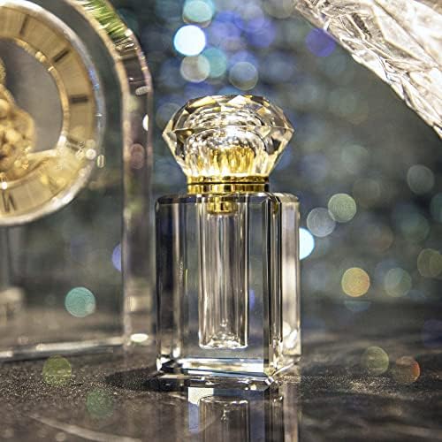 H&D Hyaline & Dora H&D Crystal Crystal זכוכית בושם ריק בקבוק בושל לבקבוק מתנה לעיצוב בית מתנה