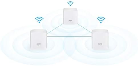 מערכת WiFi של Tenda Nova Home WiFi שלם - מחליף את נתב ה- WiFi של Gigabit AC WiFi, להקה כפולה, התואמת