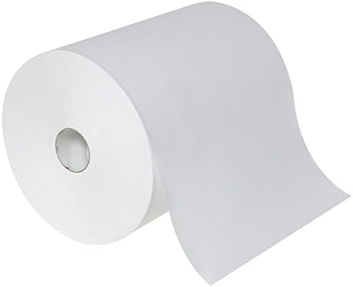 ג ' ורג ' יה פסיפיק 89460 גבוהה קיבולת נייר מגבות, רול, פולי-תיק מוגן, לבן
