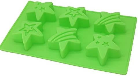 X-Haibei Super Rock Star Soap Making Silicone עובש שוקולד ג'לו עוגת עוגת עפרון עפרון שרף פאן דיא.