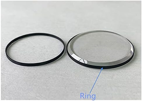 שעון Csyanxing Crystal מראה חלק טבעת אטומה למים עבור SKX007 SKX009 Watch