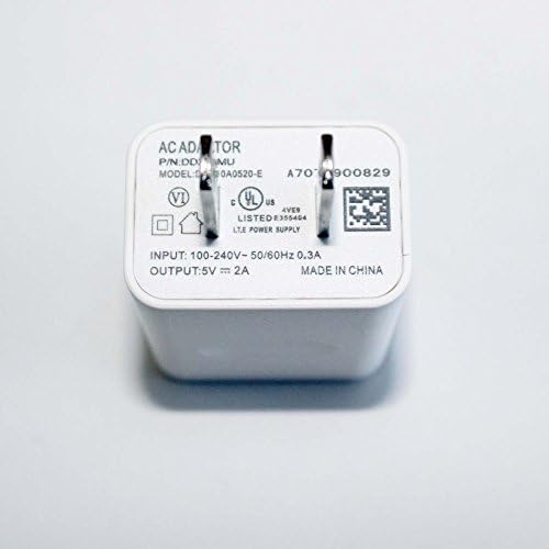 Myvolts 5V מתאם אספקת חשמל תואם/החלפה ל- Kindle Paperwhite Ereader - Us Plug
