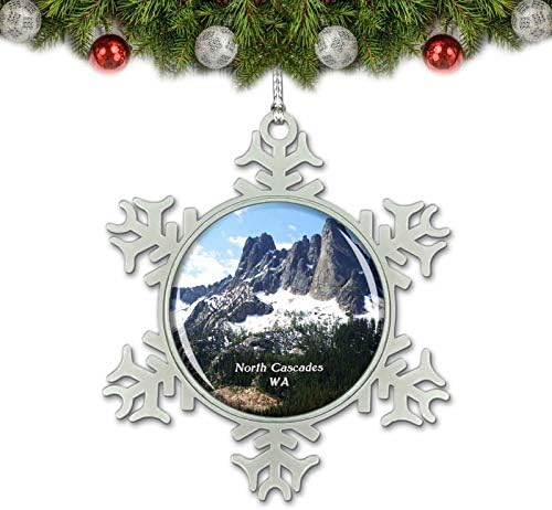 Umsufa צפון פארק לאומי פארק וושינגטון ארהב קישוט לחג המולד קישוט עץ מתנה קריסטל מתכת מתכת