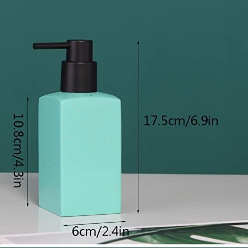 מתקן סבון גנרי מתקן סבון סבון מחדש בקבוק קרם שרף לשרף לשמפו סבון נוזלי שמפו שמן אתרי שחור לחדר אמבטיה,