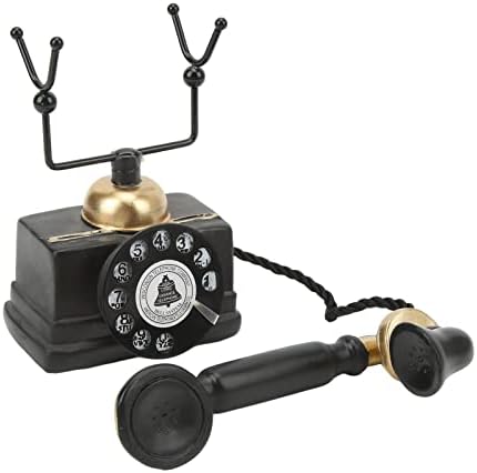 דגם טלפון וינטג ', אלגנטי מדגם רטרו דגם טלפוני קישוט מעודן ללימוד CAFE