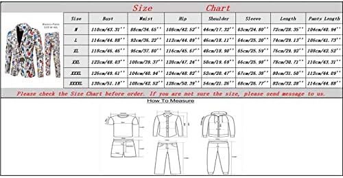 מגברים אופנה הדפסה מזדמנת צבע ניגודיות חליפת וינטג 'מכנסי חליפה