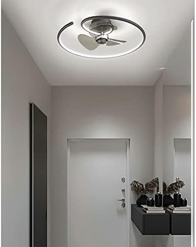 MEJJXTWG אורות מאוורר תקרת LED מודרנית נברשת תקרה פשוטה עם מאווררים חדר אוכל לחדר שינה נברשת מנורות מאוורר