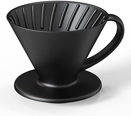 DHPO שפכו מעל טפטוף קפה - כל העיצוב הטבעי של קרמיקה סופר -קרמיקה תמציות מלאים טעמים מורכבים קפה שימוש חוזר