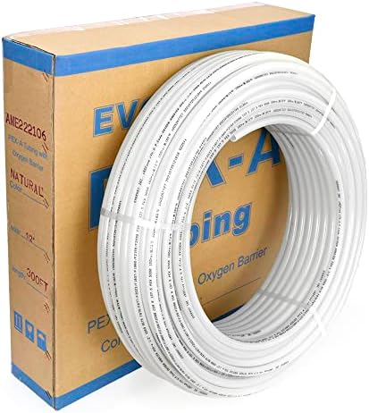 1/2 x 300ft מחסום חמצן pex-a צינורות, טבעי