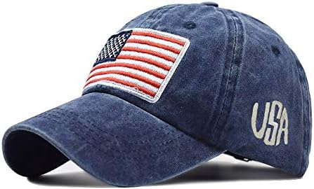 טנטיסי יוניסקס בסגנון קלאסי קלאסי דגל אמריקאי כובע בייסבול מזדמן חוף נשטף נוער כובע סנאפבק נוחות כל