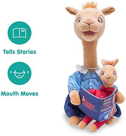 אסם חיבוק-אנימציה אמא לאמה / מדבר ממולא בעלי החיים בפלאש צעצוע מדקלם פופולרי ספר ילדים לאמה