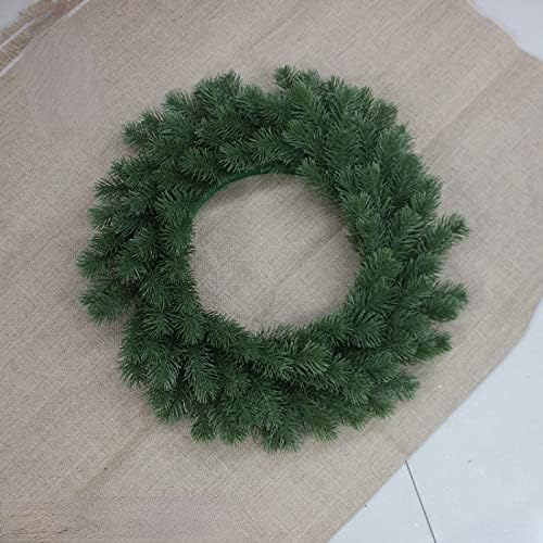 צמח סימולציה PE PE הגנה על הסביבה הצפנה אורן מחט גרלנד טבעת טבעת חג המולד קישוט מלאכה דלת תלייה
