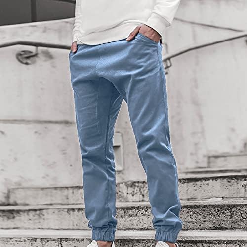 מכנסי מטען לגברים של Qtocio פלוס מכנסי רצים בגודל מכנסי טרנינג מכנסיים מכנסיים הרלן מכנסיים אתלט