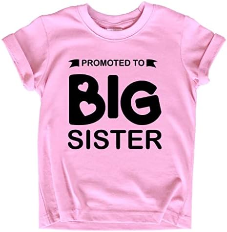 קודמה לחולצת אחות גדולה לתלבושות הכרזת תינוקות פעוטות