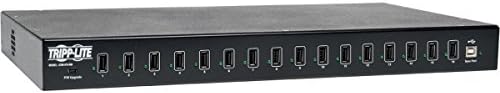 Tripp Lite 16-Port USB סנכרון טעינה רכזת-T-U280-016-RM